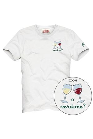T-Shirt Portofino Man In Cotone Con Stampa Frontale MC2 SAINT BARTH | T-shirt | POT000104416L